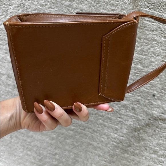 Cute brown leather purse - Picture 3 of 5